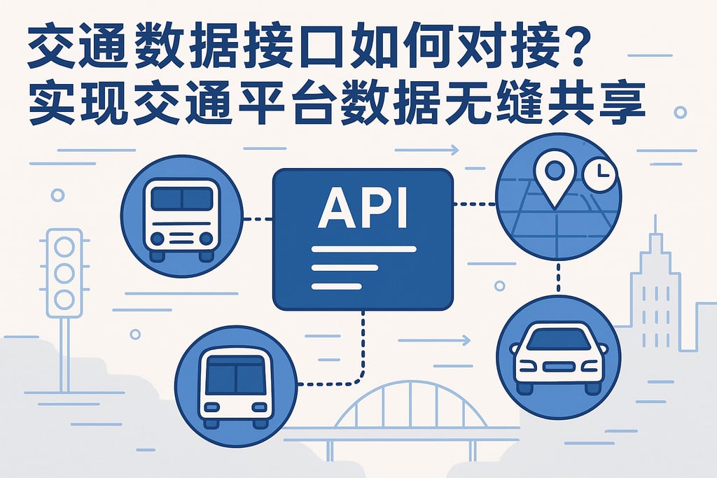 交通数据接口如何对接？实现交通平台数据无缝共享