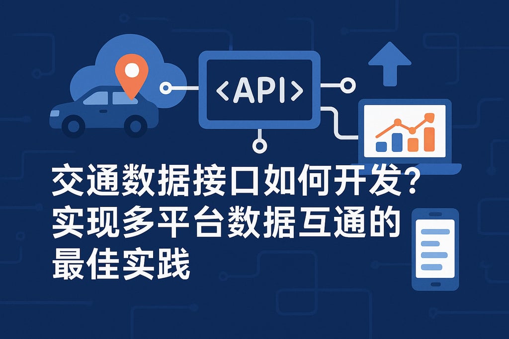 交通数据接口如何开发？实现多平台数据互通的最佳实践