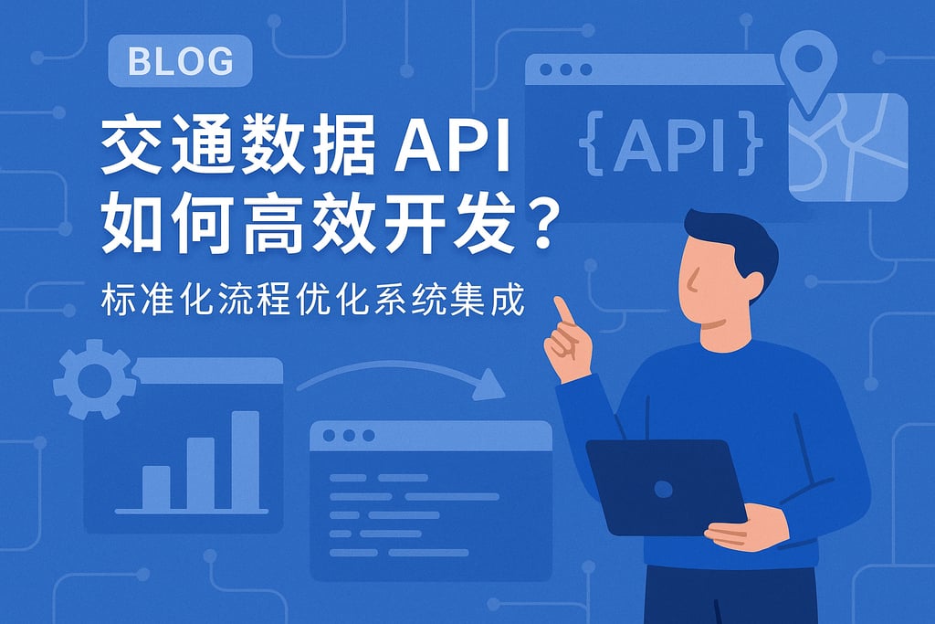 交通数据接口如何高效开发？标准化流程优化系统集成