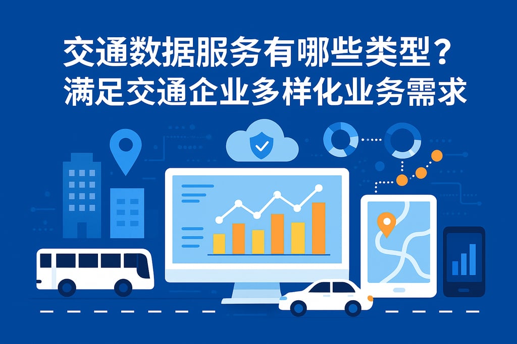 交通数据服务有哪些类型？满足交通企业多样化业务需求
