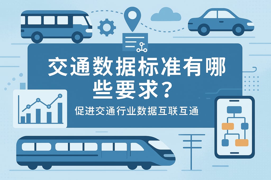 交通数据标准有哪些要求？促进交通行业数据互联互通
