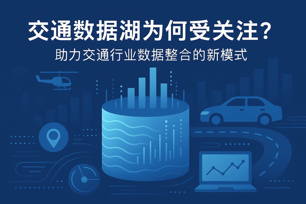 交通数据湖为何受关注？助力交通行业数据整合的新模式