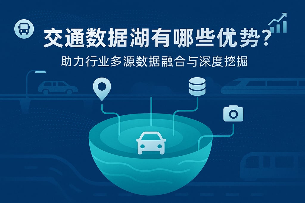 交通数据湖有哪些优势？助力行业多源数据融合与深度挖掘