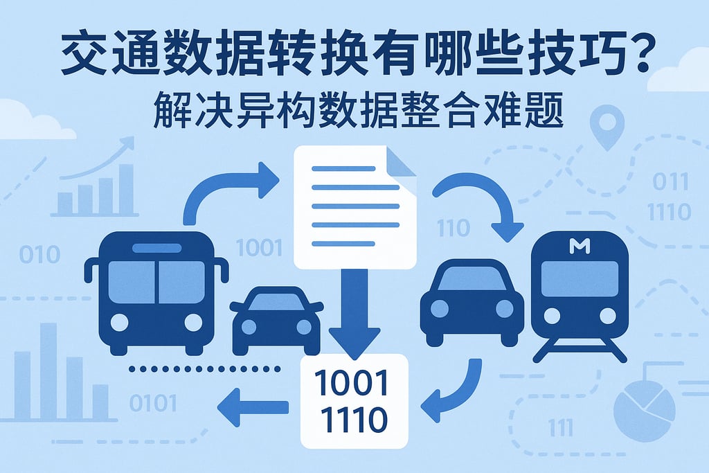 交通数据转换有哪些技巧？解决异构数据整合难题
