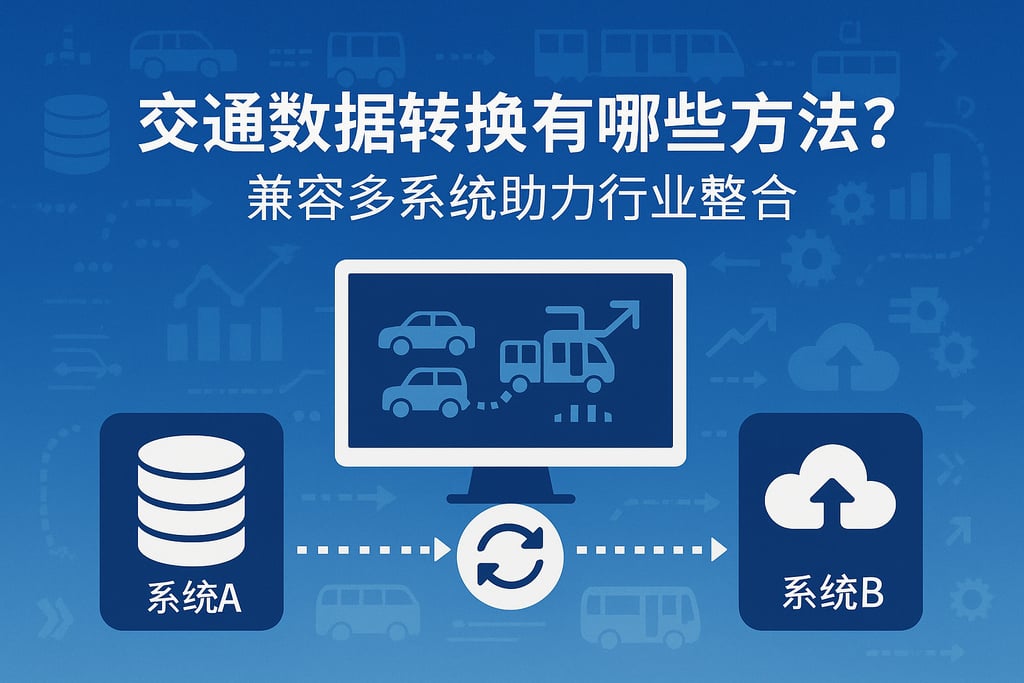交通数据转换有哪些方法？兼容多系统助力行业整合