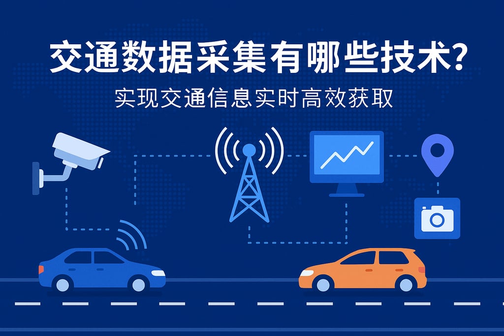 交通数据采集有哪些技术？实现交通信息实时高效获取