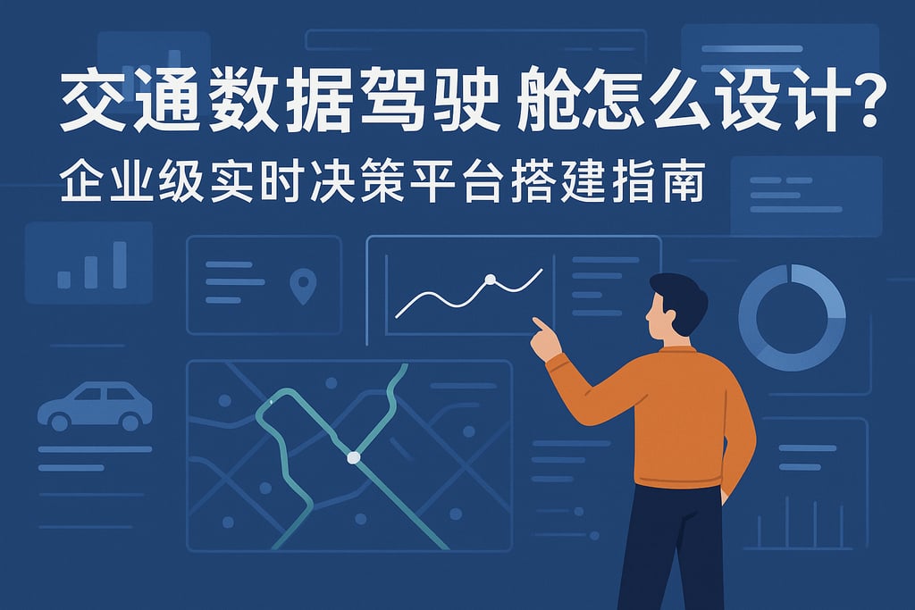 交通数据驾驶舱怎么设计？企业级实时决策平台搭建指南
