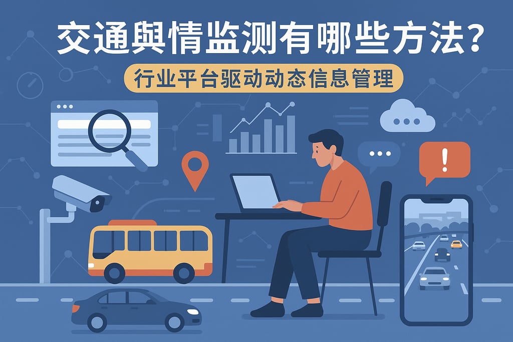 交通舆情监测有哪些方法？行业平台驱动动态信息管理