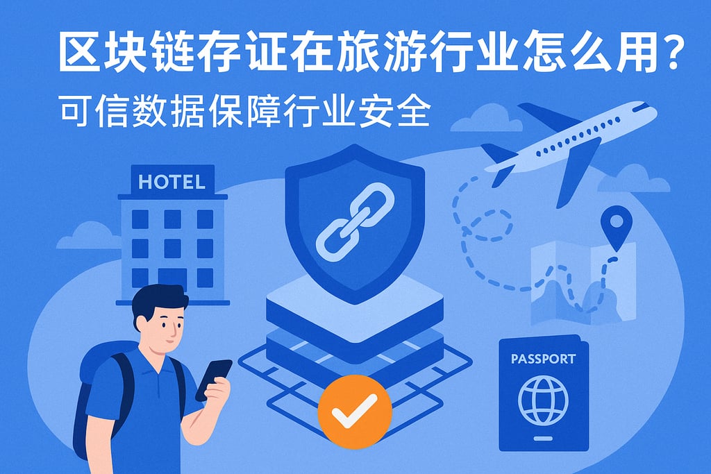 区块链存证在旅游行业怎么用？可信数据保障行业安全