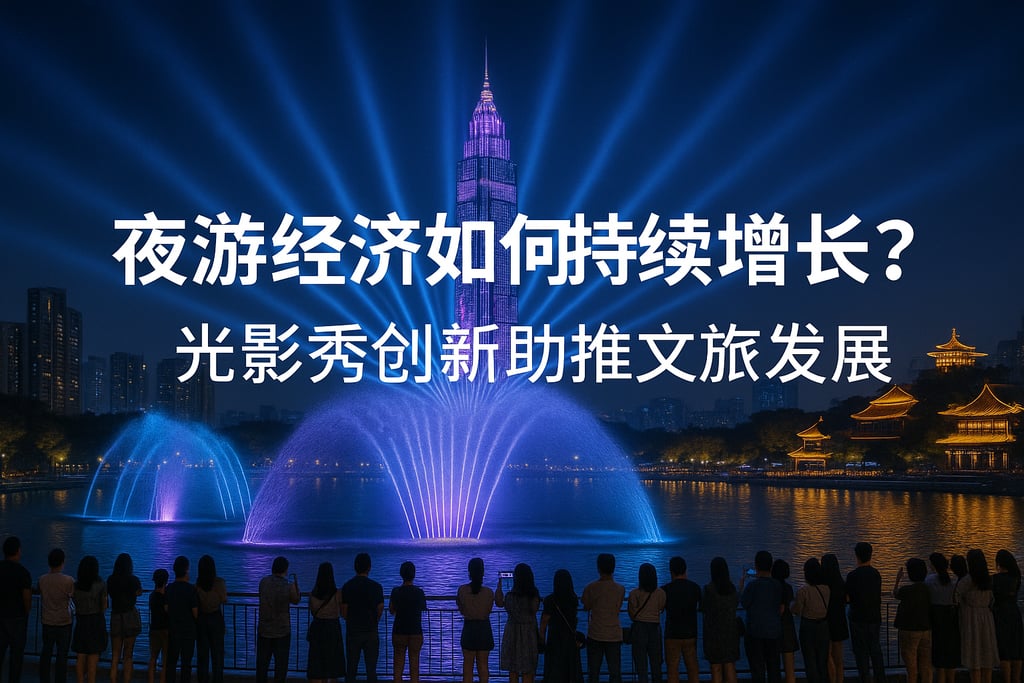 夜游经济如何持续增长？光影秀创新助推文旅发展
