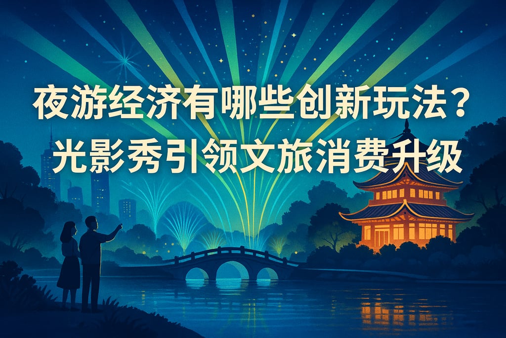 夜游经济有哪些创新玩法？光影秀引领文旅消费升级