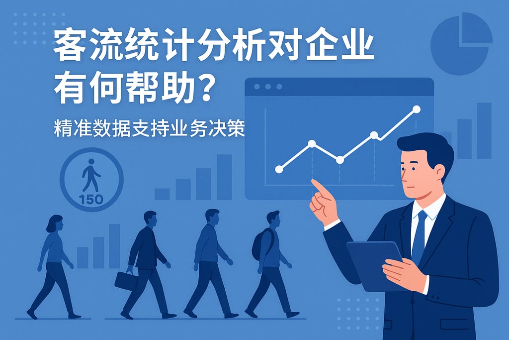 客流统计分析对企业有何帮助？精准数据支持业务决策