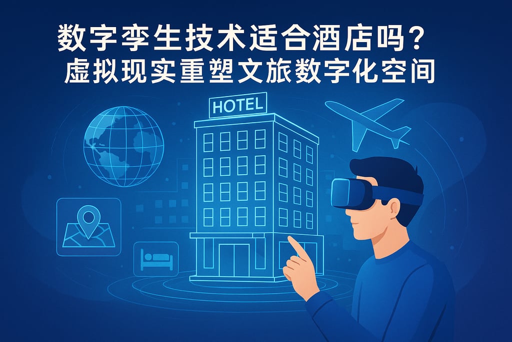 数字孪生技术适合酒店吗？虚拟现实重塑文旅数字化空间