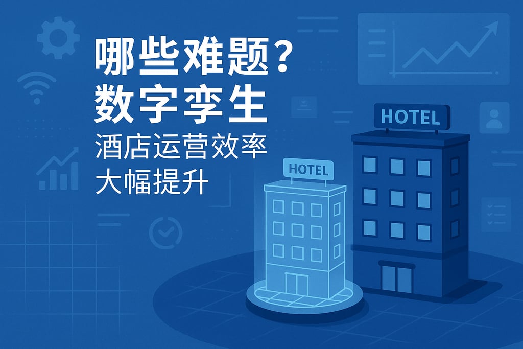 数字孪生能解决哪些难题？酒店运营效率大幅提升