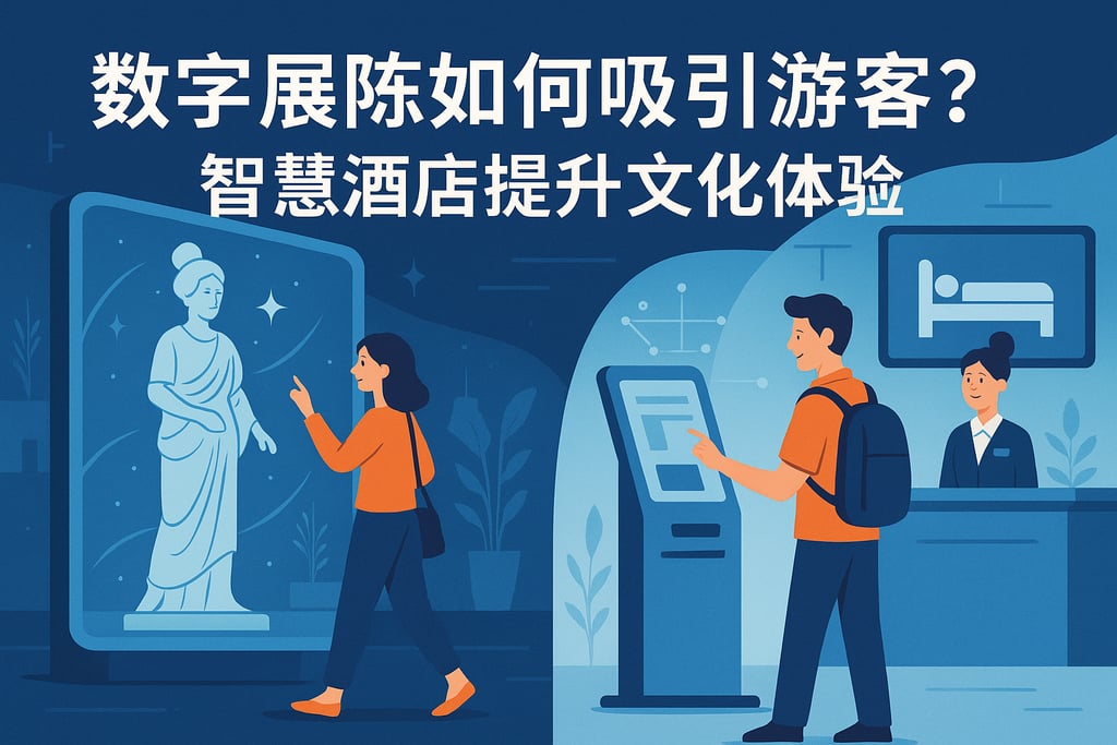 数字展陈如何吸引游客？智慧酒店提升文化体验