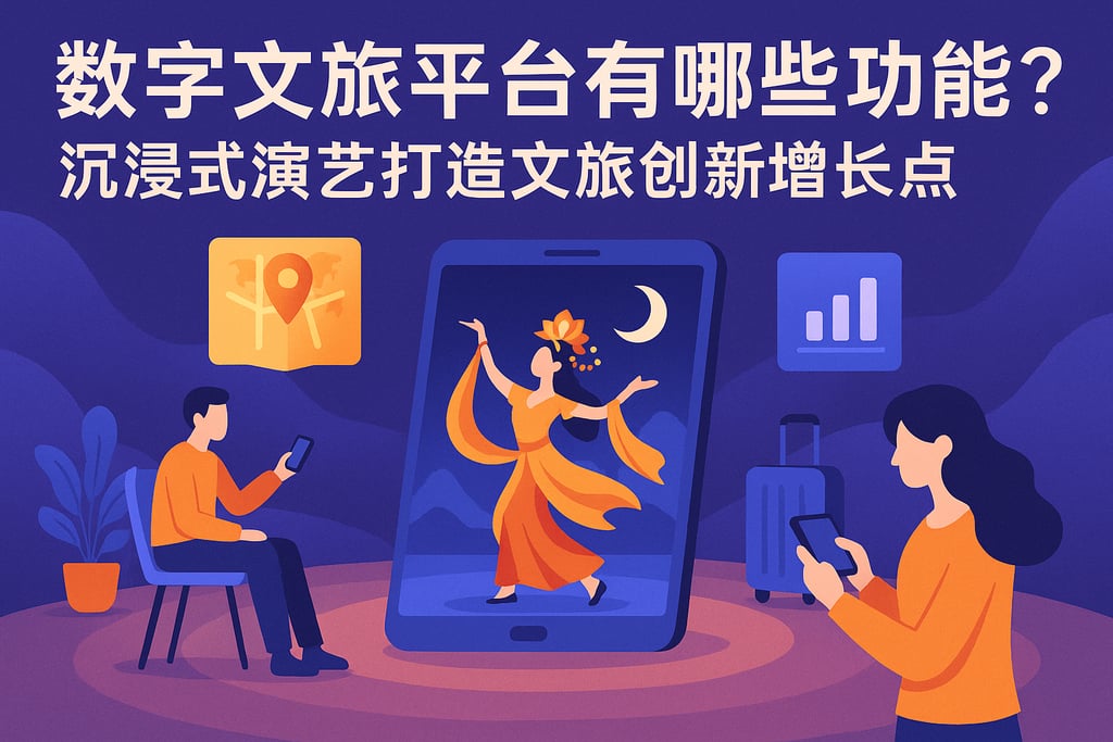 数字文旅平台有哪些功能？沉浸式演艺打造文旅创新增长点