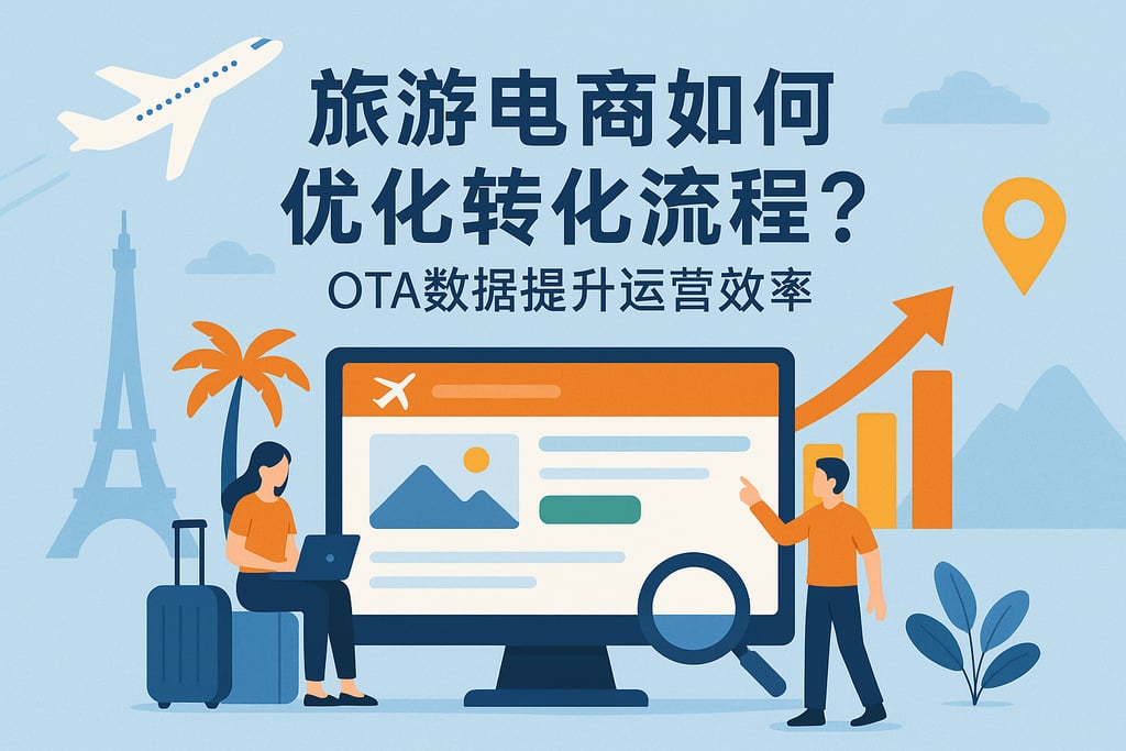 旅游电商如何优化转化流程？OTA数据提升运营效率
