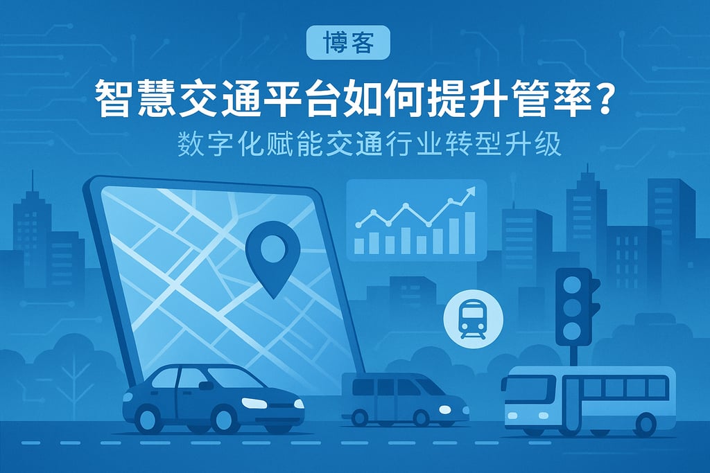 智慧交通平台如何提升管理效率？数字化赋能交通行业转型升级
