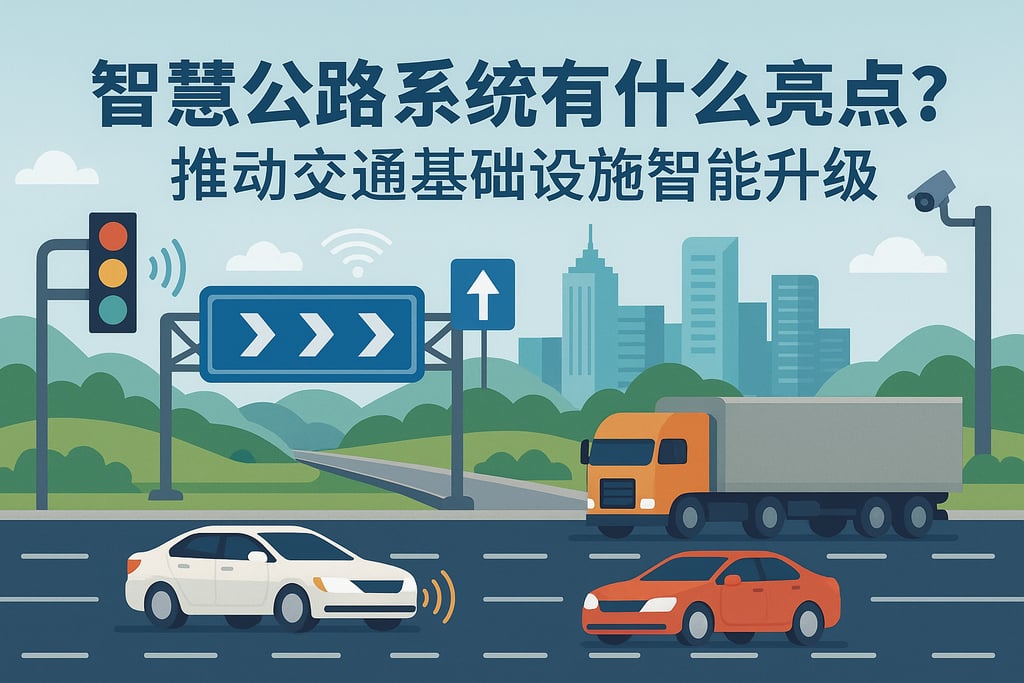 智慧公路系统有什么亮点？推动交通基础设施智能升级