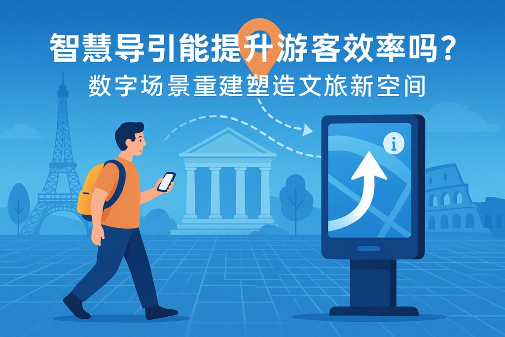 智慧导引能提升游客效率吗？数字场景重建塑造文旅新空间