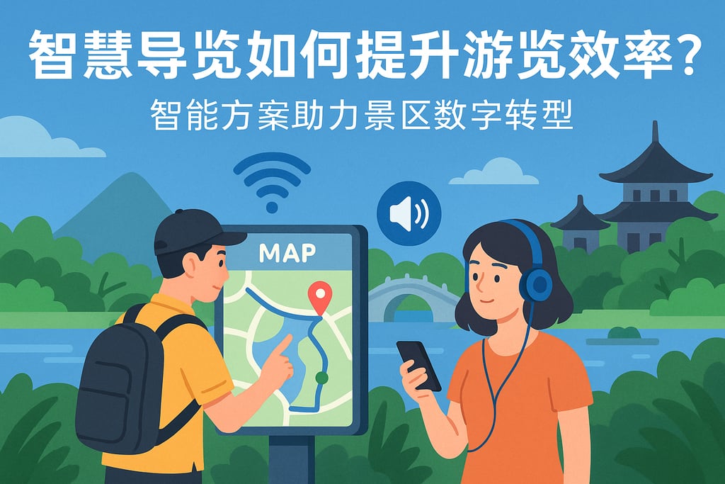 智慧导览如何提升游览效率？智能方案助力景区数字转型