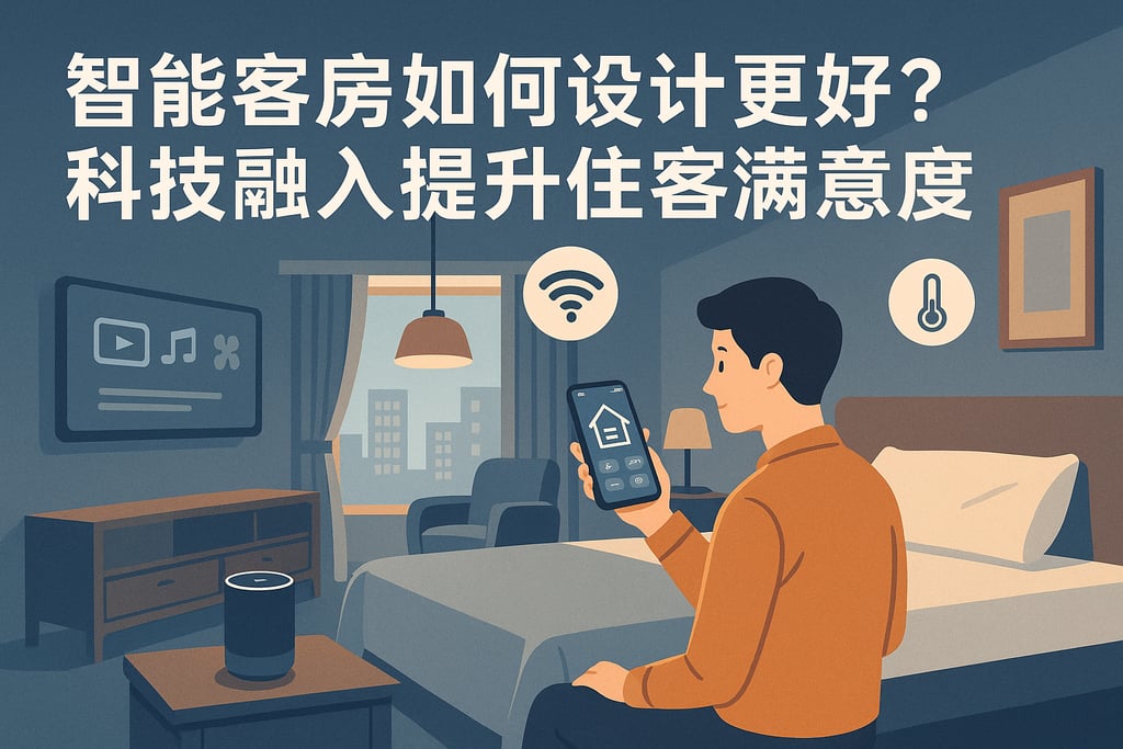 智能客房如何设计更好？科技融入提升住客满意度