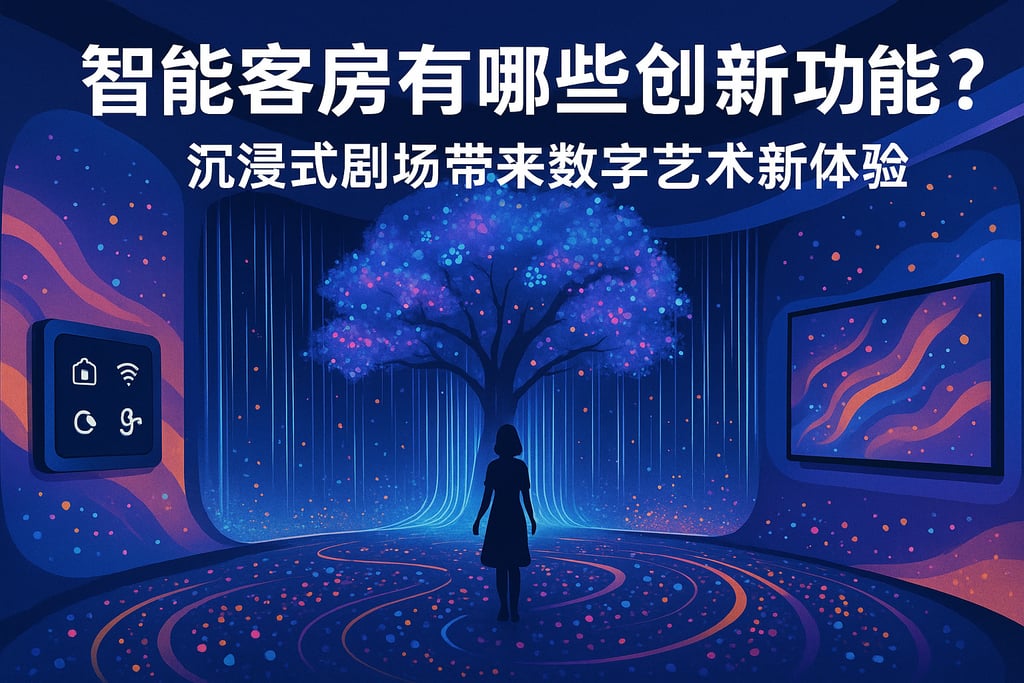智能客房有哪些创新功能？沉浸式剧场带来数字艺术新体验