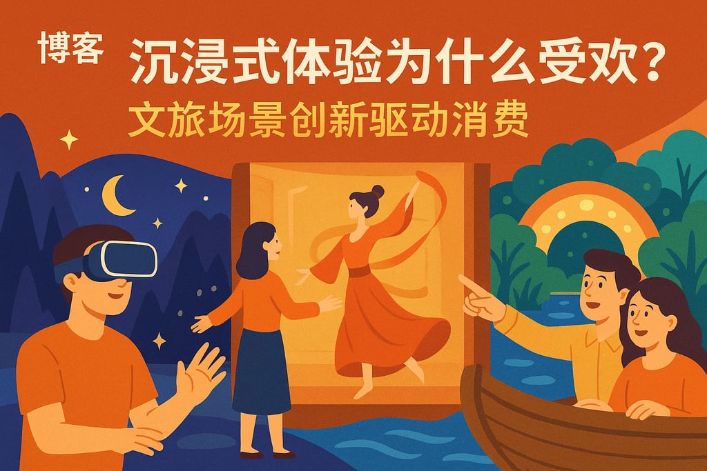 沉浸式体验为什么受欢迎？文旅场景创新驱动消费