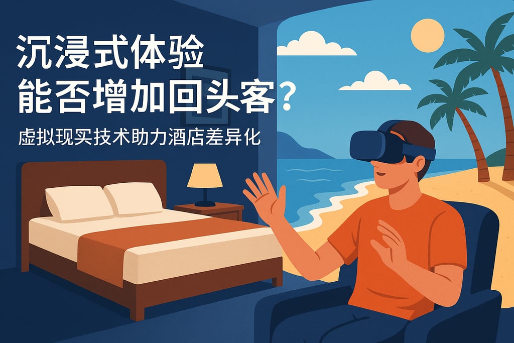 沉浸式体验能否增加回头客？虚拟现实技术助力酒店差异化