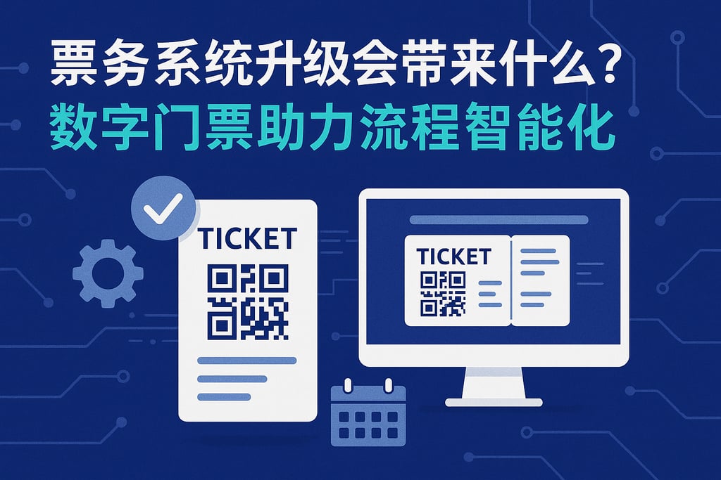 票务系统升级会带来什么？数字门票助力流程智能化