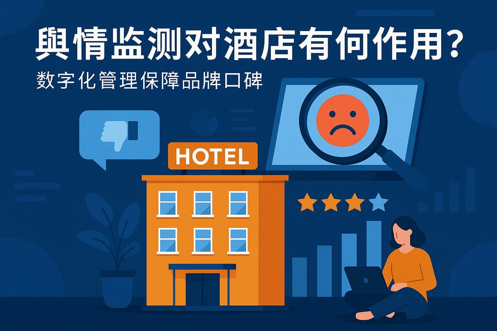 舆情监测对酒店有何作用？数字化管理保障品牌口碑