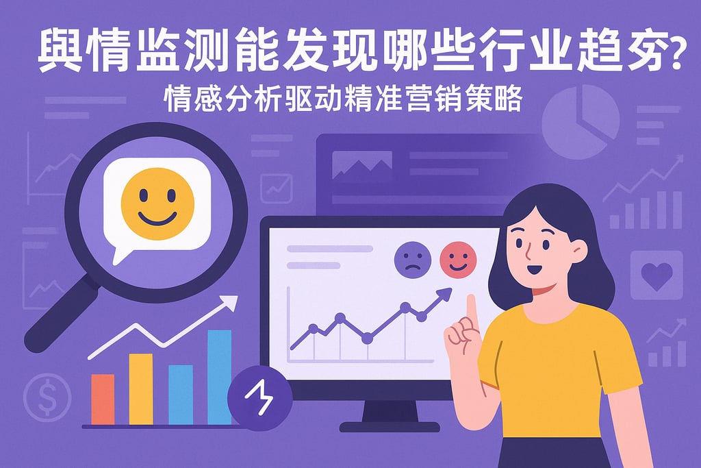 舆情监测能发现哪些行业趋势？情感分析驱动精准营销策略