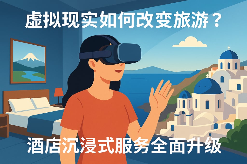 虚拟现实如何改变旅游？酒店沉浸式服务全面升级