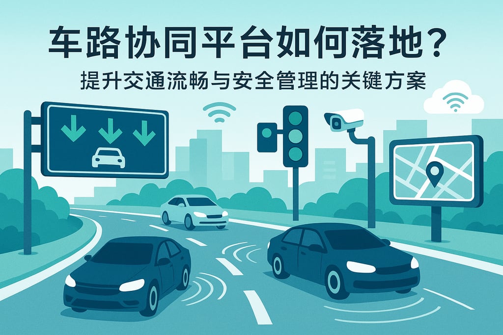 车路协同平台如何落地？提升交通流畅与安全管理的关键方案