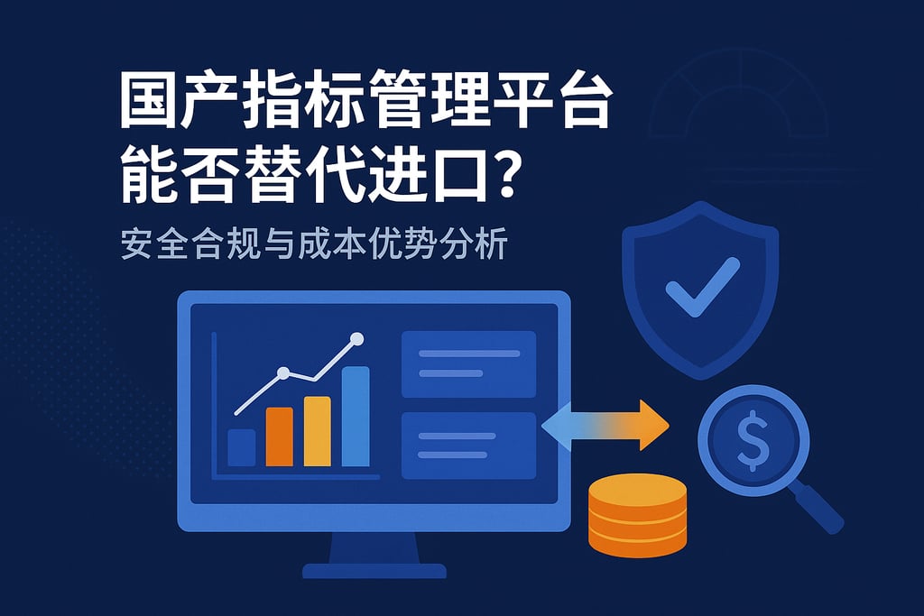 国产指标管理平台能否替代进口？安全合规与成本优势分析