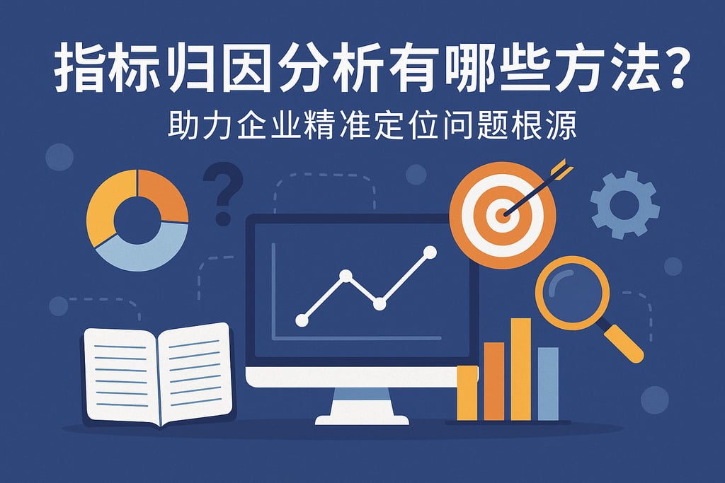 指标归因分析有哪些方法？助力企业精准定位问题根源