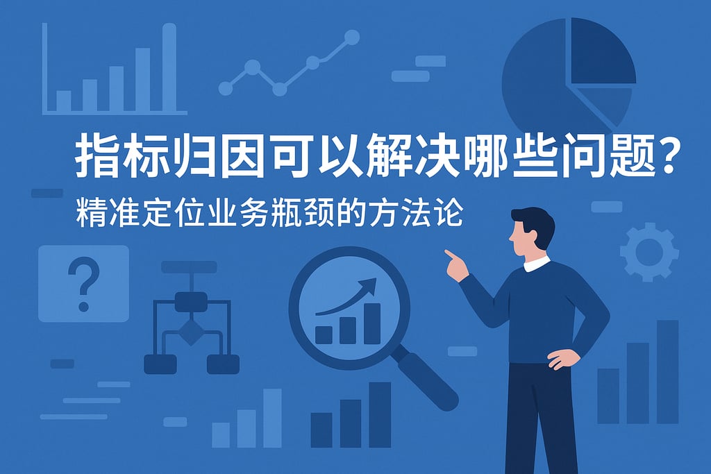 指标归因可以解决哪些问题？精准定位业务瓶颈的方法论