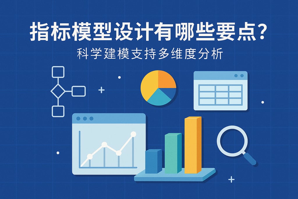 指标模型设计有哪些要点？科学建模支持多维度分析