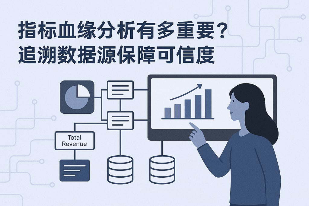 指标血缘分析有多重要？追溯数据源保障可信度