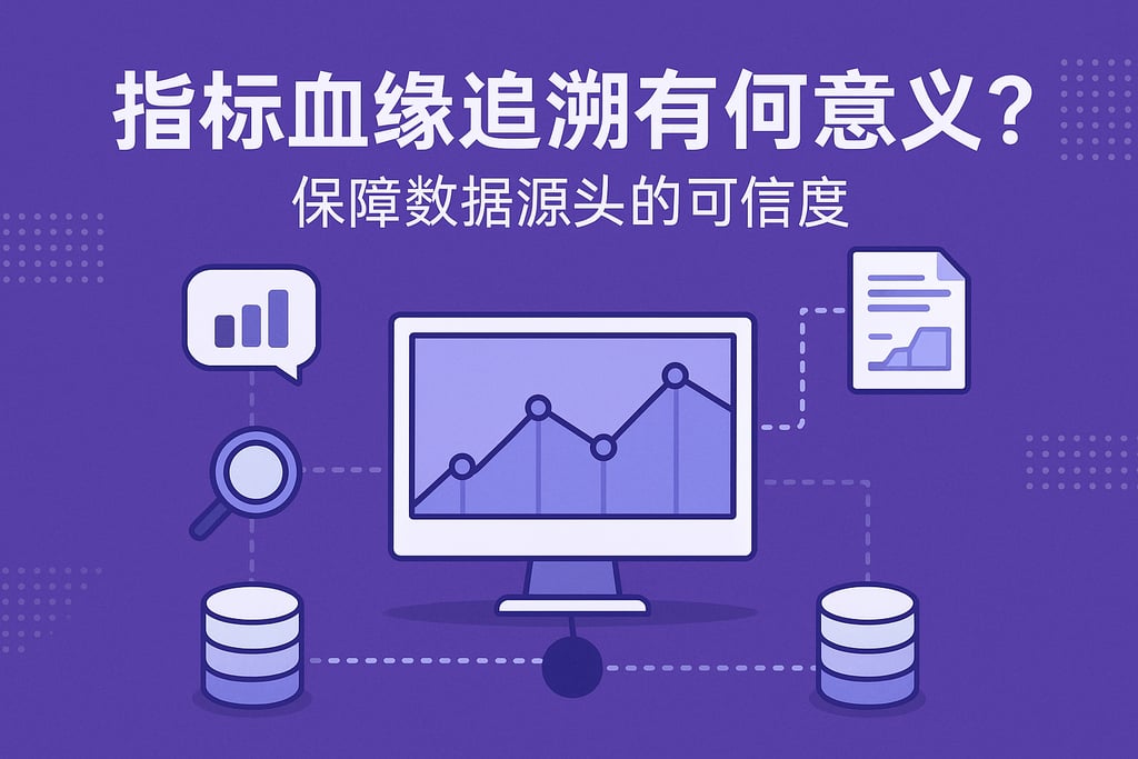 指标血缘追溯有何意义？保障数据源头的可信度