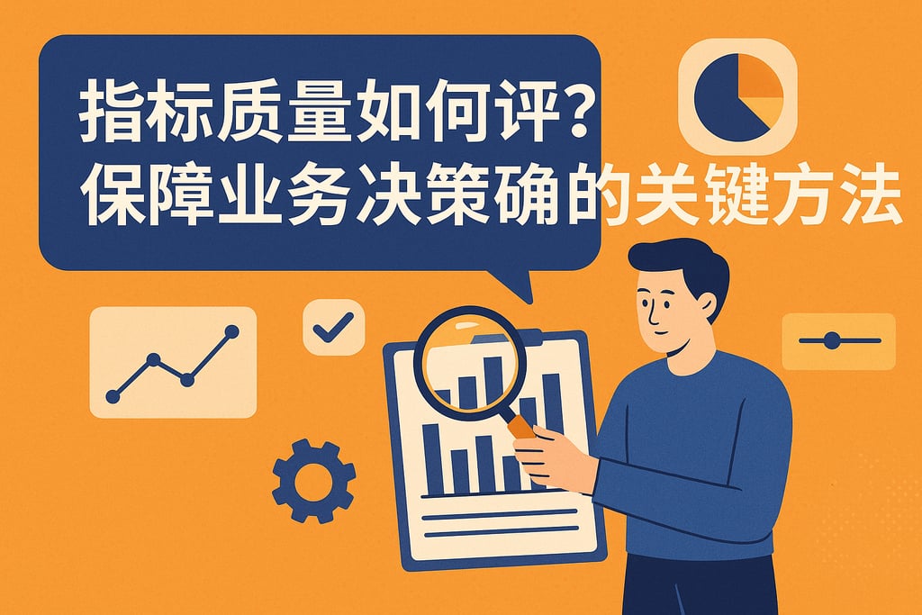 指标质量如何评估？保障业务决策准确性的关键方法