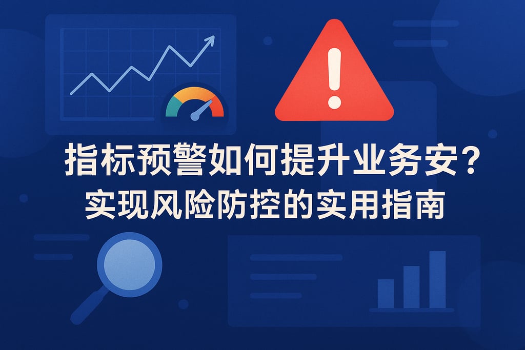 指标预警如何提升业务安全？实现风险防控的实用指南