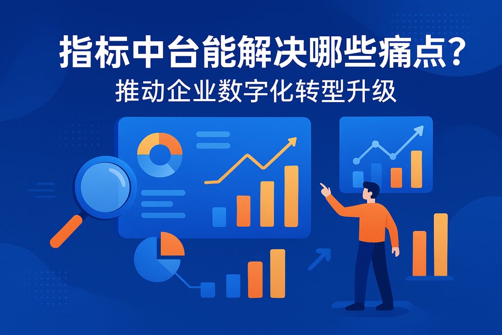 指标中台能解决哪些痛点？推动企业数字化转型升级