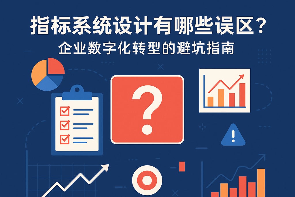 指标体系设计有哪些误区？企业数字化转型的避坑指南