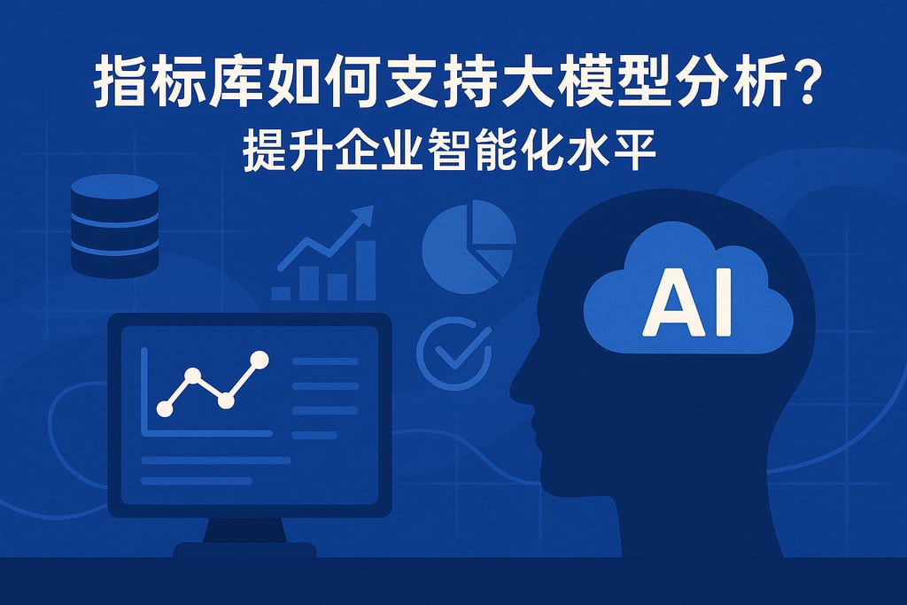 指标库如何支持大模型分析？提升企业智能化水平