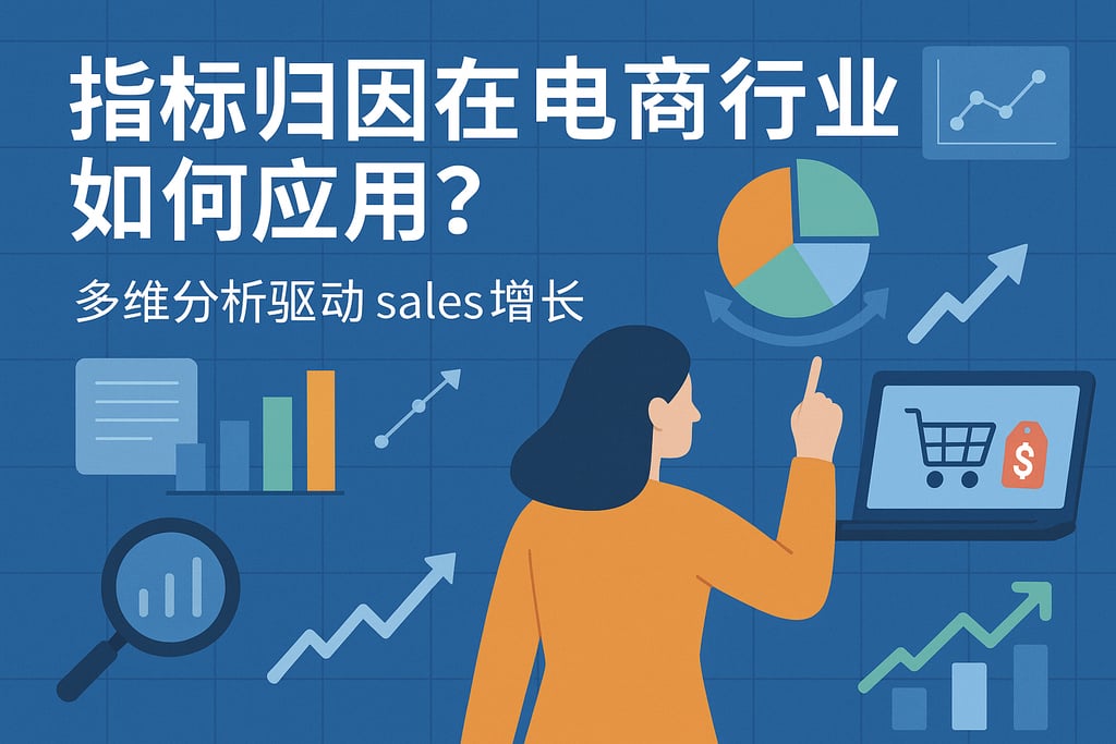 指标归因在电商行业如何应用？多维分析驱动销售增长