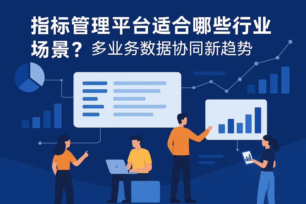 指标管理平台适合哪些行业场景？多业务数据协同新趋势