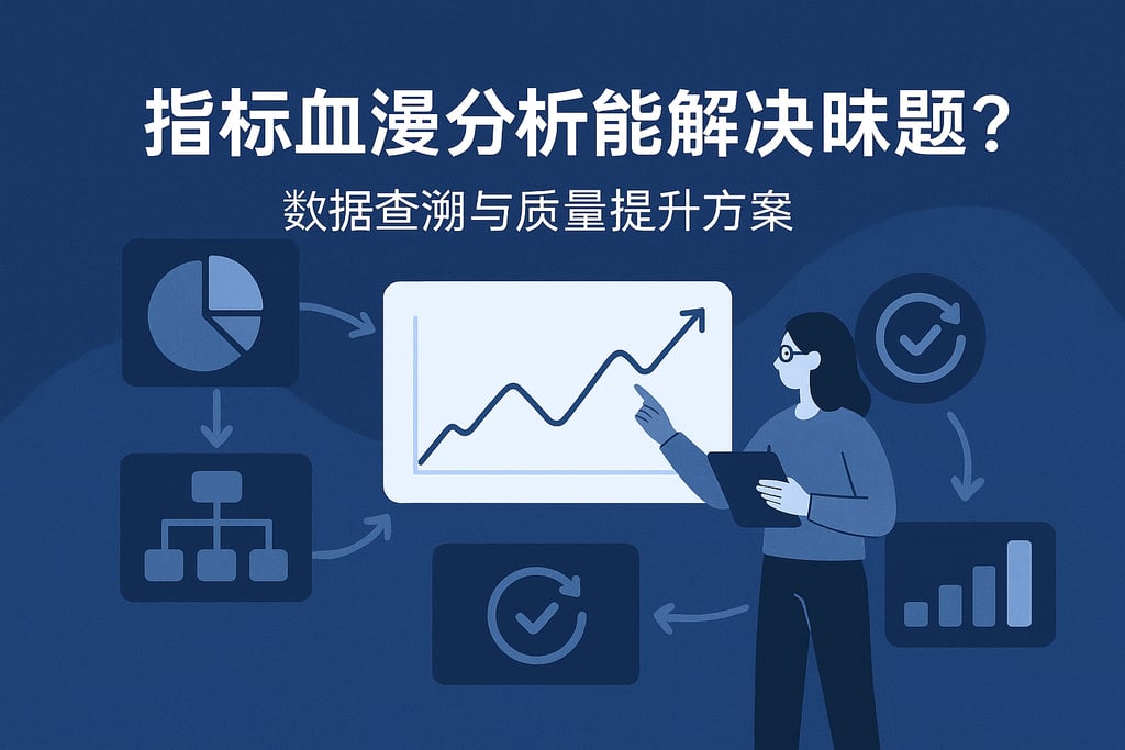 指标血缘分析能解决哪些问题？数据追溯与质量提升方案