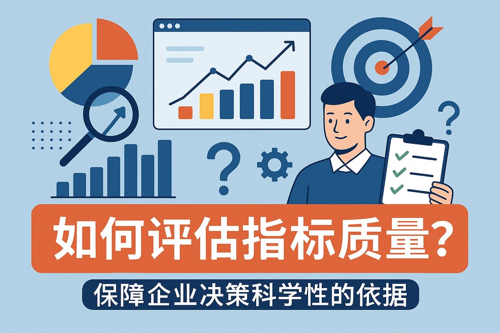 指标质量如何评估？保障企业决策科学性的依据
