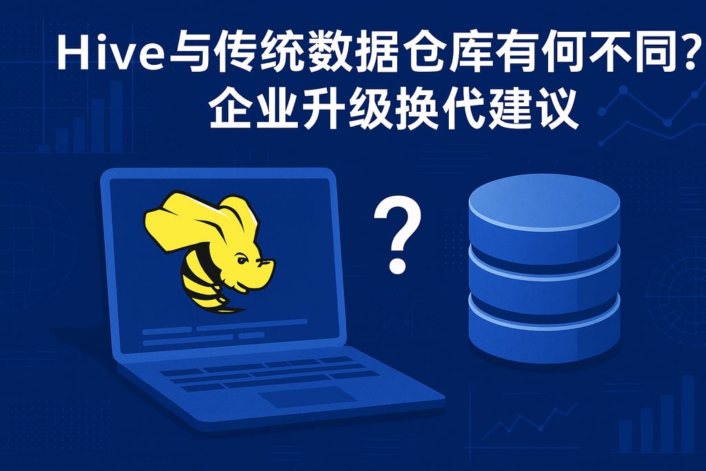 Hive与传统数据仓库有何不同？企业升级换代建议